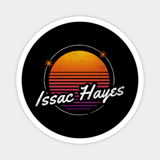 issac hayes vintage moon #1 Magnet